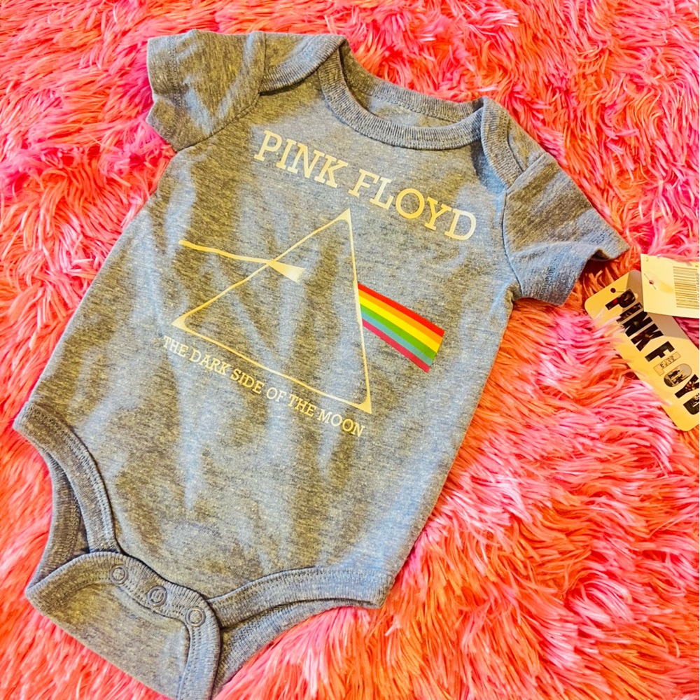 NWT Pink Floyd Dark Side of the Moon Infant Onsie Bodysuit